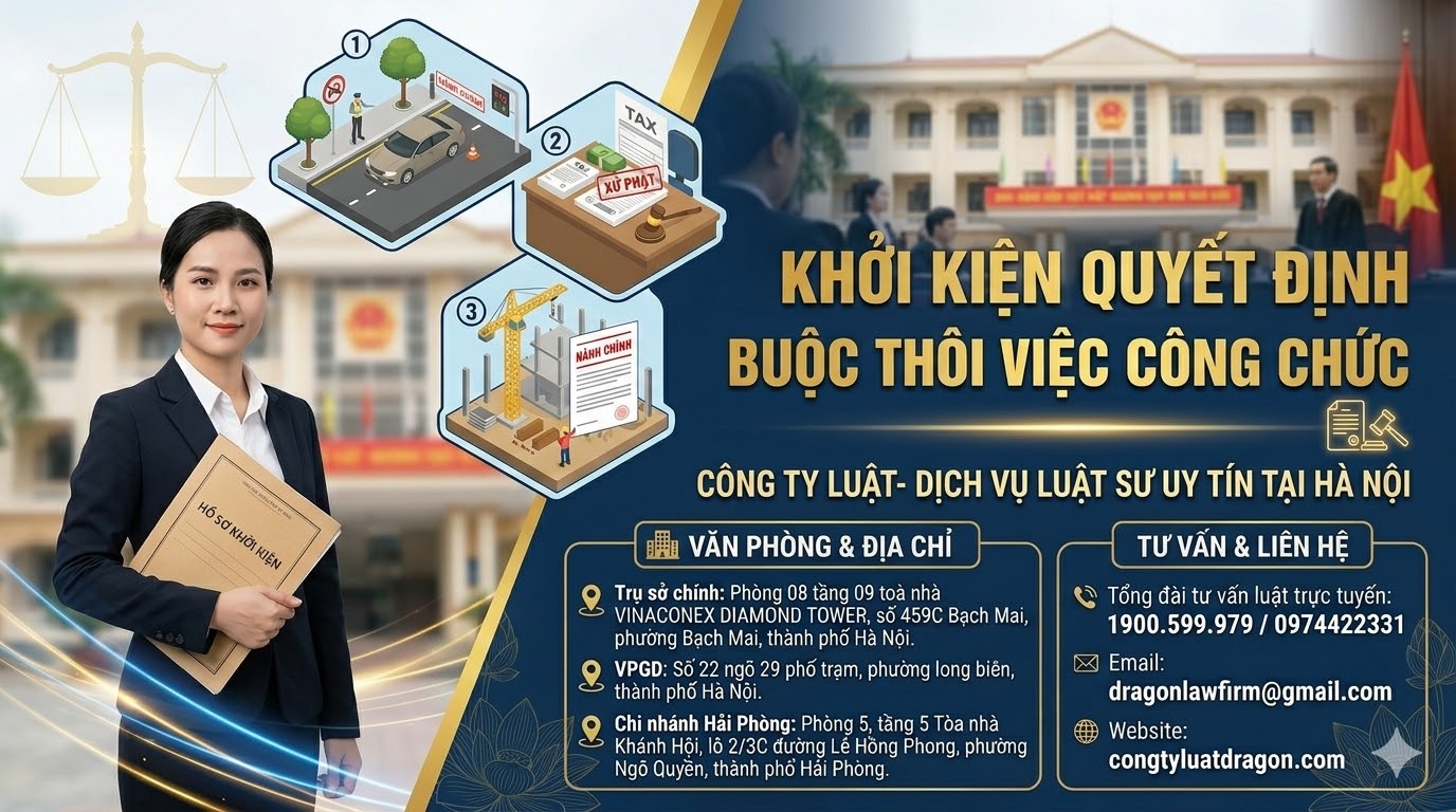Khởi kiện quyết định buộc thôi việc công chức